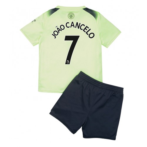 Manchester City Joao Cancelo #7 Tredjedraktsett Barn 2022-23 Kortermet (+ Korte bukser) Manchester City Joao Cancelo #7 Tredjedraktsett Barn 2022-23 Kortermet (+ Korte bukser)